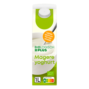 Bio-Joghurt mit niedrigem Fettgehalt