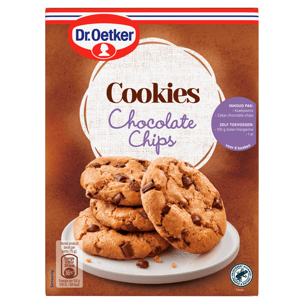 Dr. Oetker Chocolate chip cookies bakmix