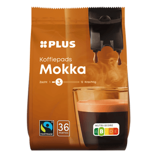 Koffiepads mokka Fairtrade