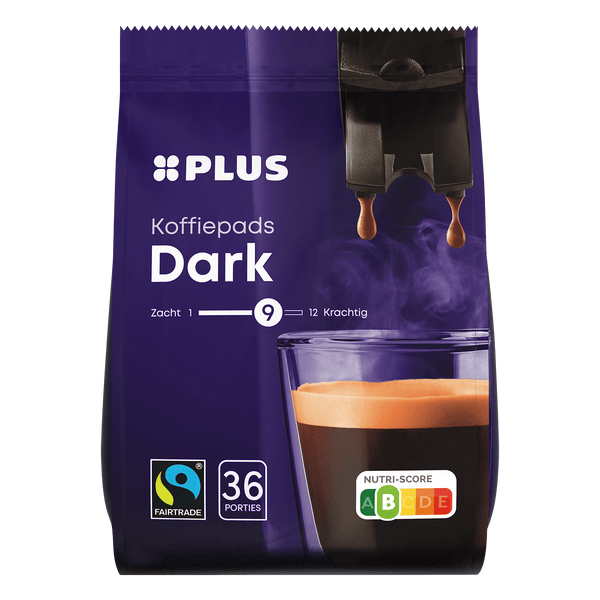 Koffiepads dark Fairtrade