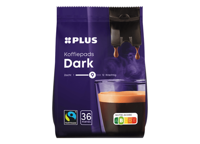 Koffiepads dark Fairtrade