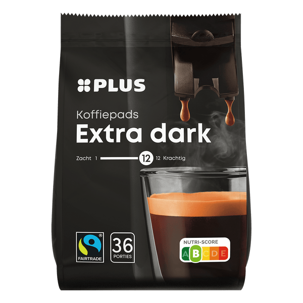 Extra Dark Fairtrade Coffee Pads