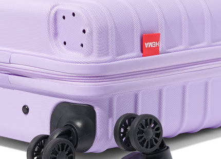 suitcase ABS 35x20x55 lilac