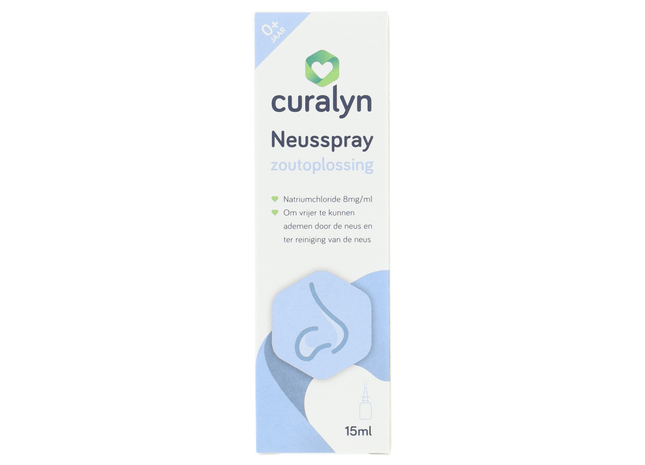Curalyn Neusspray zoutoplossing