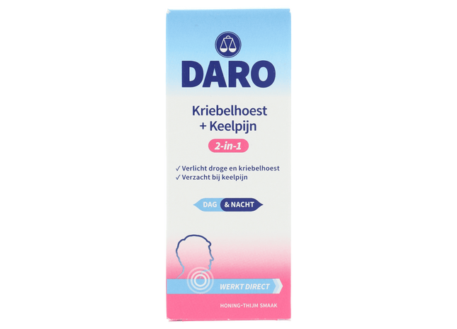 Daro 2-in-1 Kriebelhoest+keelpijn