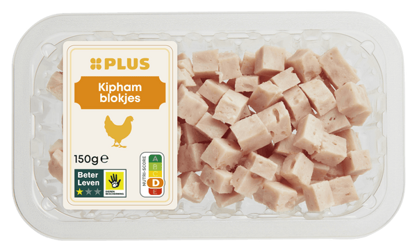 Chicken ham cubes