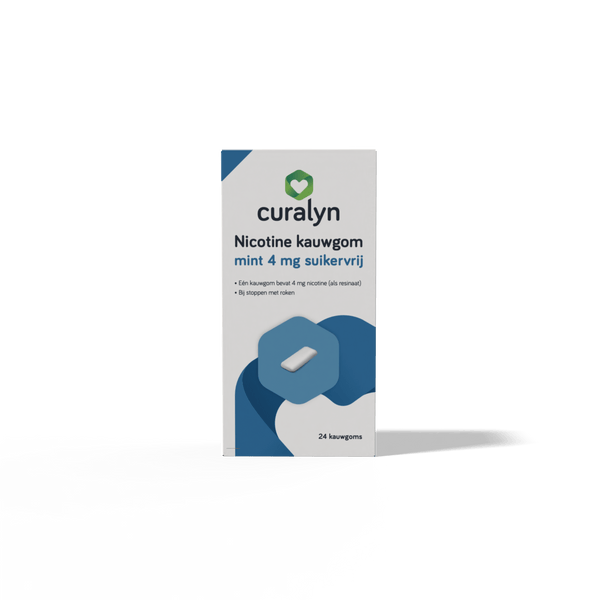 Curalyn Nikotin-Kaugummi 4 mg Minze