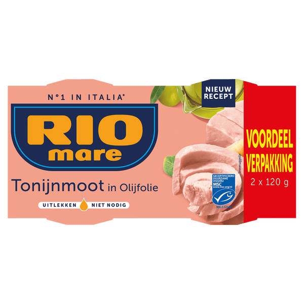 Rio Mare Tuna Steak in Olive Oil MSC 2-pack