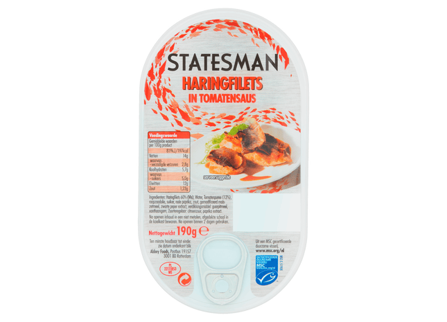 Statesman Haringfilets in Tomatensaus MSC