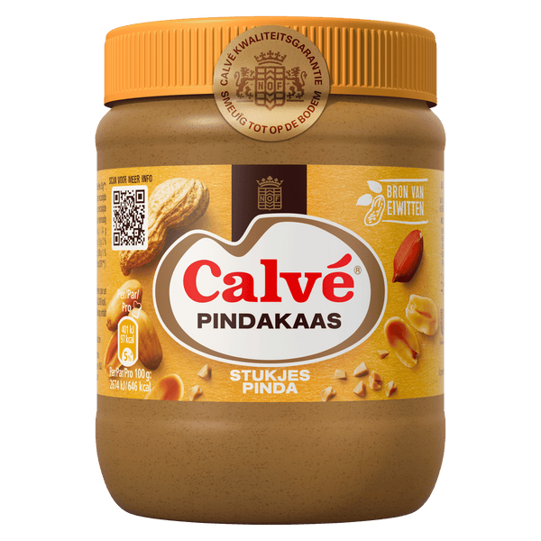 Calvé Pindakaas stukjes pinda