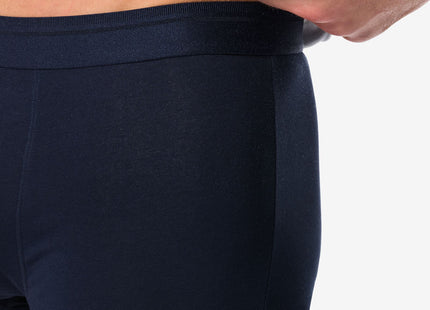 herenboxers lang real lasting - 2 stuks donkerblauw