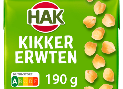 Hak Kikkererwten in pak  PAK 190GR