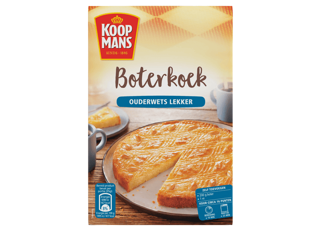 Koopmans Butterkuchen-Backmischung