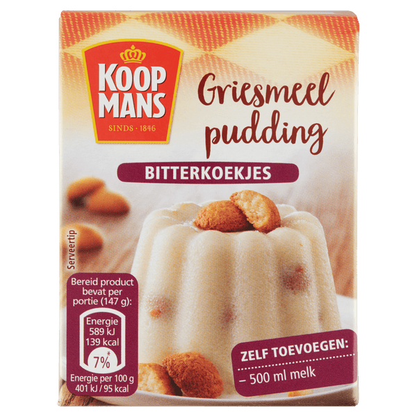 Koopmans Grießpudding Bitterkekse