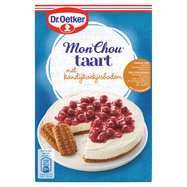 Dr. Oetker MonChoutaart kandijkoekjesbodem bakmix
