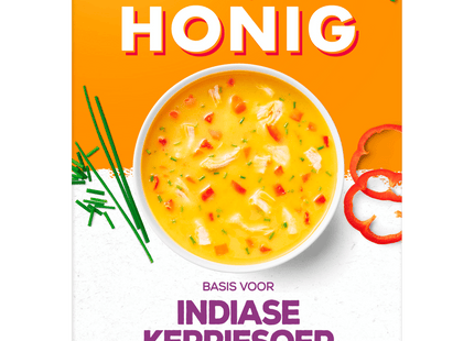 Honig Indiase kerriesoep