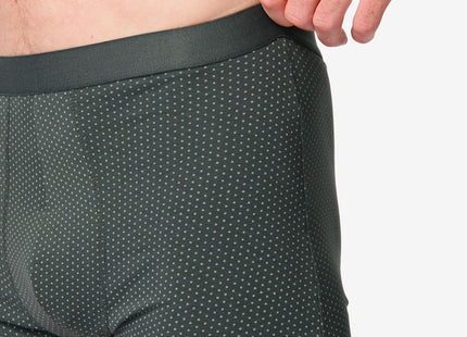 heren boxers kort stretch katoen - 3 stuks groen  Dutchshopper