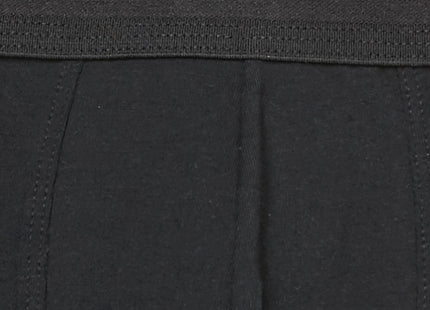 men's boxers short real lasting cotton - 2 pieces black