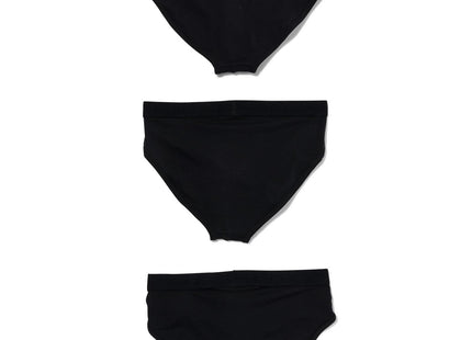 men's briefs - 3 pieces black