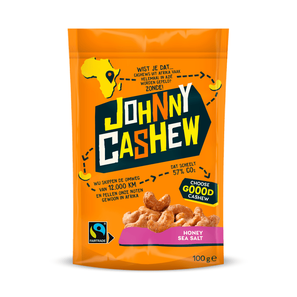 Johnny Cashew Honey Sea Salt 100g