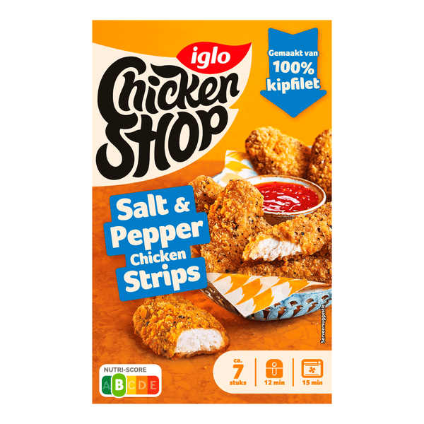 Iglo Hähnchenstreifen Salz & Pfeffer