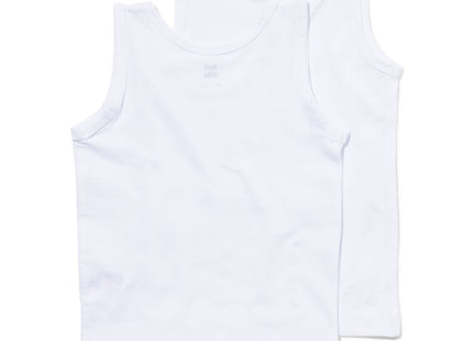 kinderhemden - 2 stuks wit