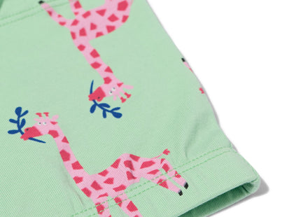 children's boxers stretch cotton - 3 pieces green