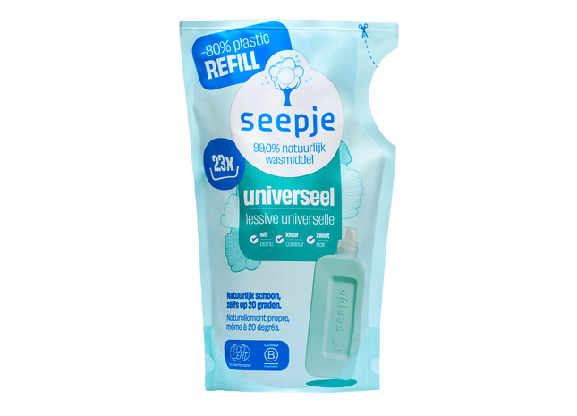 Seepje Wasmiddel Refill Uni Jasmijn