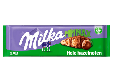 Milka Mmmax chocoladereep hazelnoot