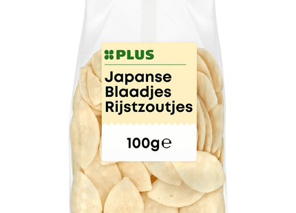 Japanse rijstblaadjes