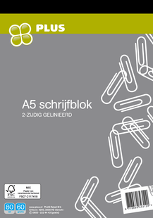 Schreibblock A5 80 Blatt
