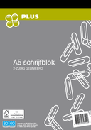 Writing pad A5 80 sheets