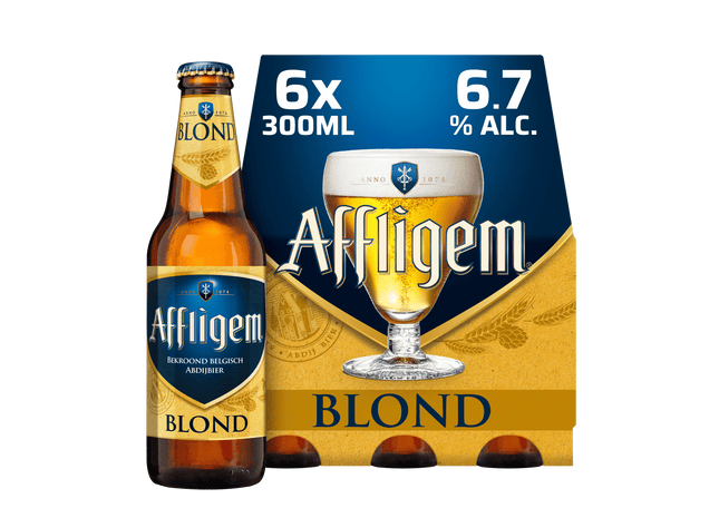 Affligem Blond bier fles