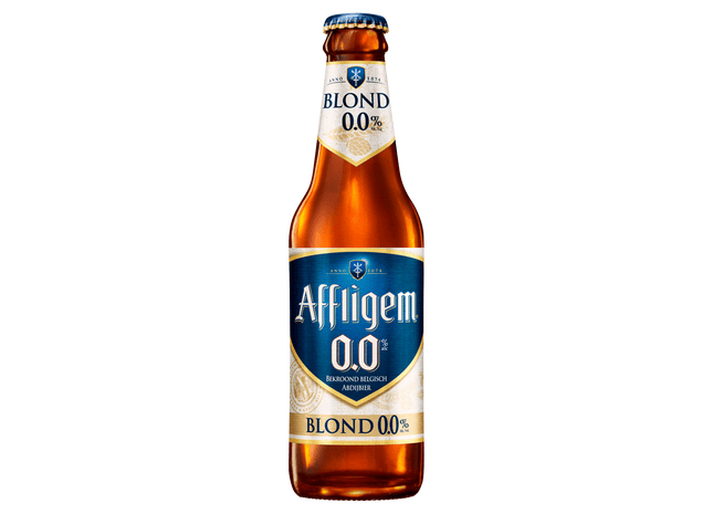 Affligem Blond 0.0 bier fles