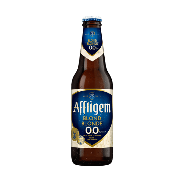 Affligem Blonde 0.0 beer bottle