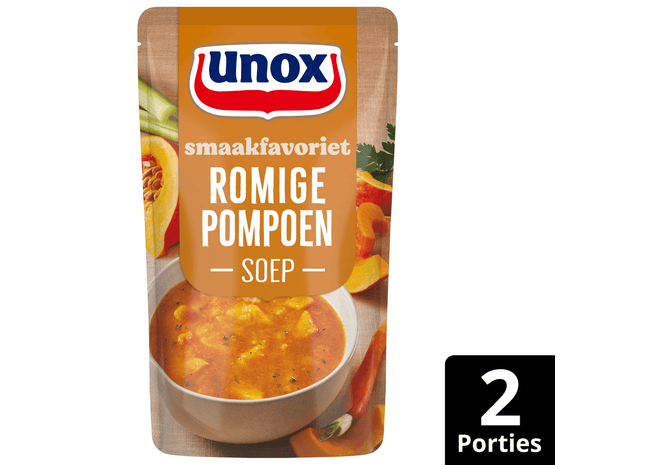 Unox Soep in zak romige pompoen