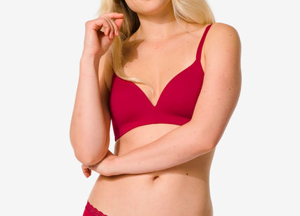 ladies hipster second skin micro red