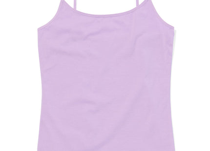 ladies shirt stretch cotton purple