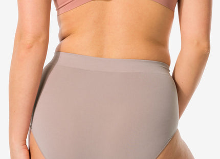 ladies waist brief seamless micro beige