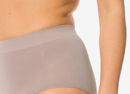 ladies waist brief seamless micro beige