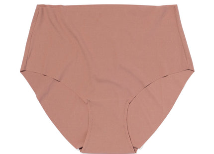 dames tailleslip micro rib	 lichtbruin