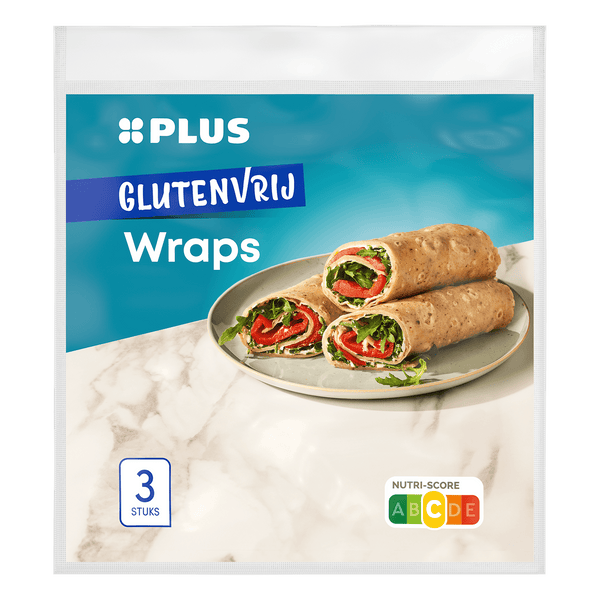Gluten-free wraps 3 pieces