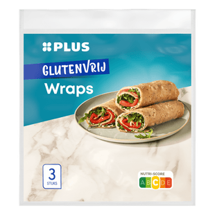 Glutenvrije wraps 3 stuks