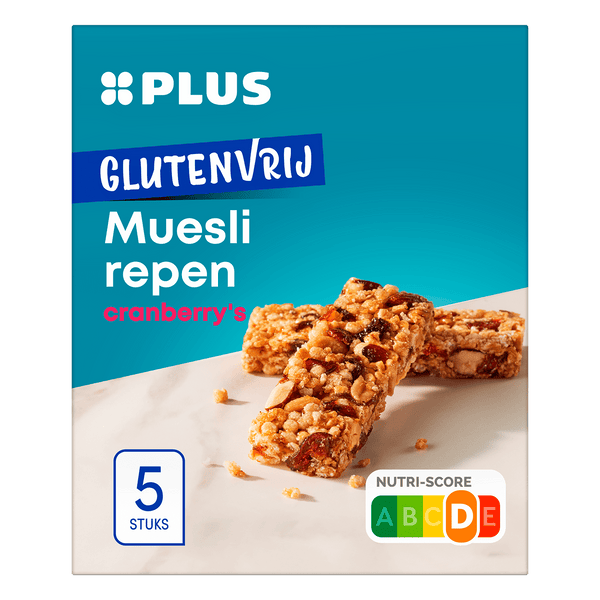 Glutenvrije Mueslirepen berry mix