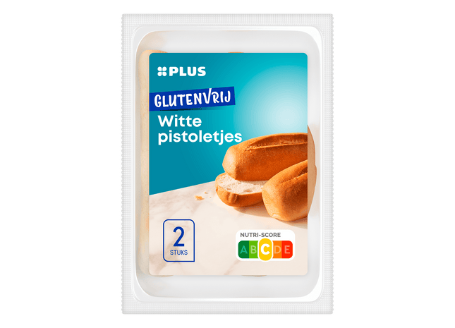 Glutenvrije pistolet wit