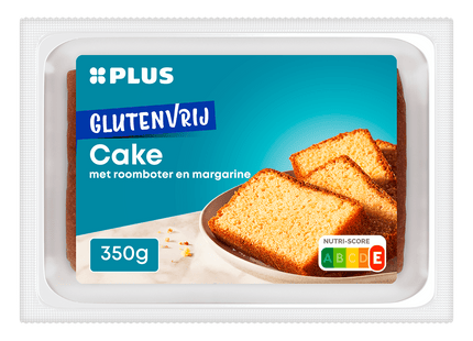 Glutenvrije cake met roomboter margari