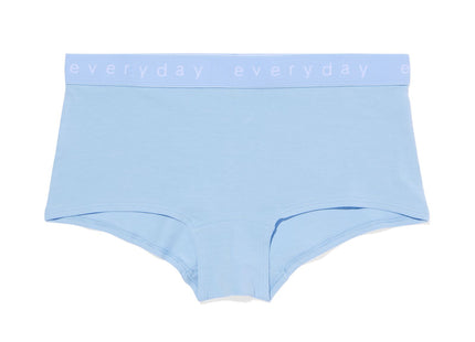 ladies shorts high cotton everyday blue