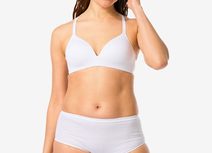 women's briefs - 2 pieces white