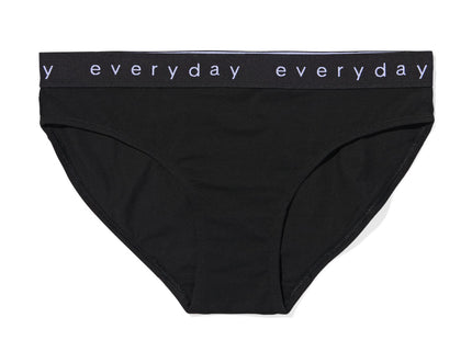 women's briefs stretch cotton black