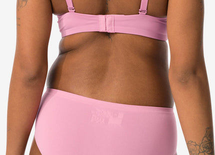 ladies hipster seamless micro pink